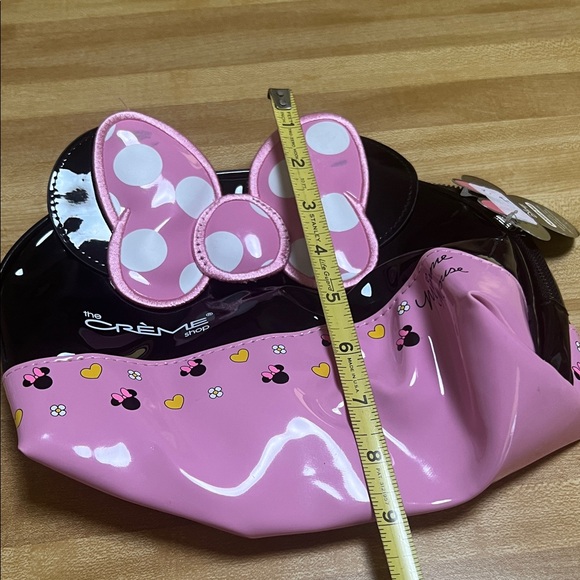 # 0743+ Pink Polka Dot Bow Cosmetic Bag - Picture 5 of 5